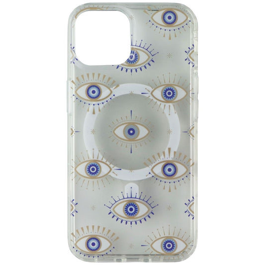 MyBat Pro Mood Series Hard Case for Apple iPhone 14 - Evil Eye/Clear