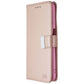 Mybat MyJacket Wallet Case for Samsung Galaxy A23 5G - Pink Leather Cell Phone - Cases, Covers & Skins MyBat - Simple Cell Bulk Wholesale Pricing - USA Seller
