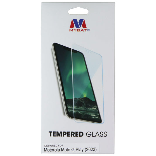 Mybat Tempered Glass Screen Protector for Motorola Moto G Play (2023) - Clear Cell Phone - Screen Protectors MyBat - Simple Cell Bulk Wholesale Pricing - USA Seller