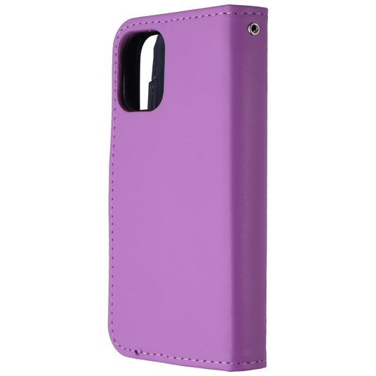 MyBat MyJacket Wallet Case for Apple iPhone 12 Mini - Purple