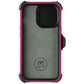Mybat Pro Maverick Series Case + Holster for Apple iPhone 13 Pro - Plum Cell Phone - Cases, Covers & Skins MyBat Pro - Simple Cell Bulk Wholesale Pricing - USA Seller
