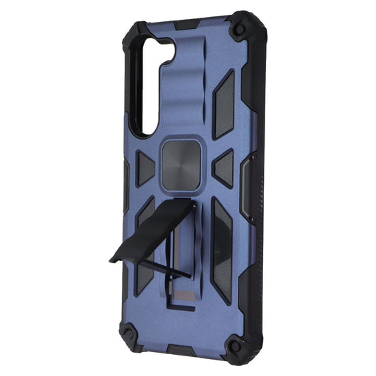 MyBat Rugged Kickstand Case for Samsung Galaxy (S23+) 5G - Dark Blue/Black Cell Phone - Cases, Covers & Skins MyBat - Simple Cell Bulk Wholesale Pricing - USA Seller