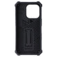 MyBat Sturdy Hybrid Series Case with Kickstand for Apple iPhone 15 Pro - Black