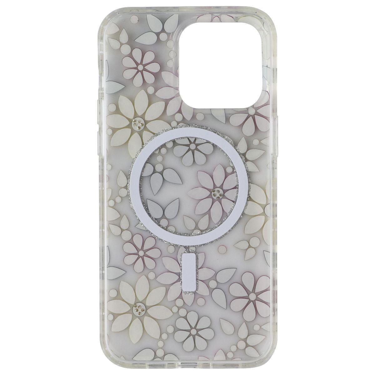 MyBat Pro Mood Series Case for MagSafe for iPhone 15 Pro Max - Flower Gems Cell Phone - Cases, Covers & Skins MyBat Pro - Simple Cell Bulk Wholesale Pricing - USA Seller