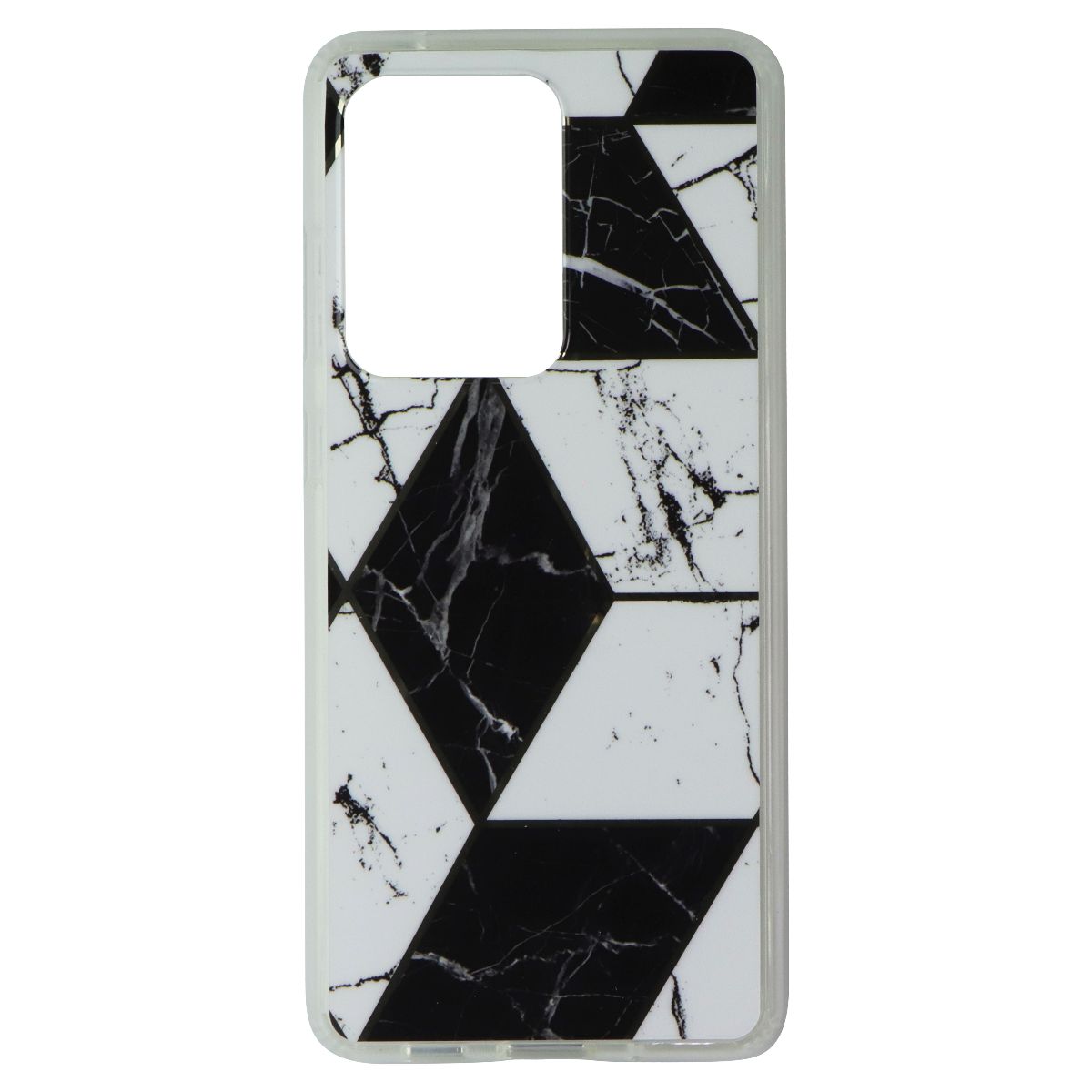 MyBat Pro Fusion Series Case for Samsung Galaxy S20 Ultra - Black Marble