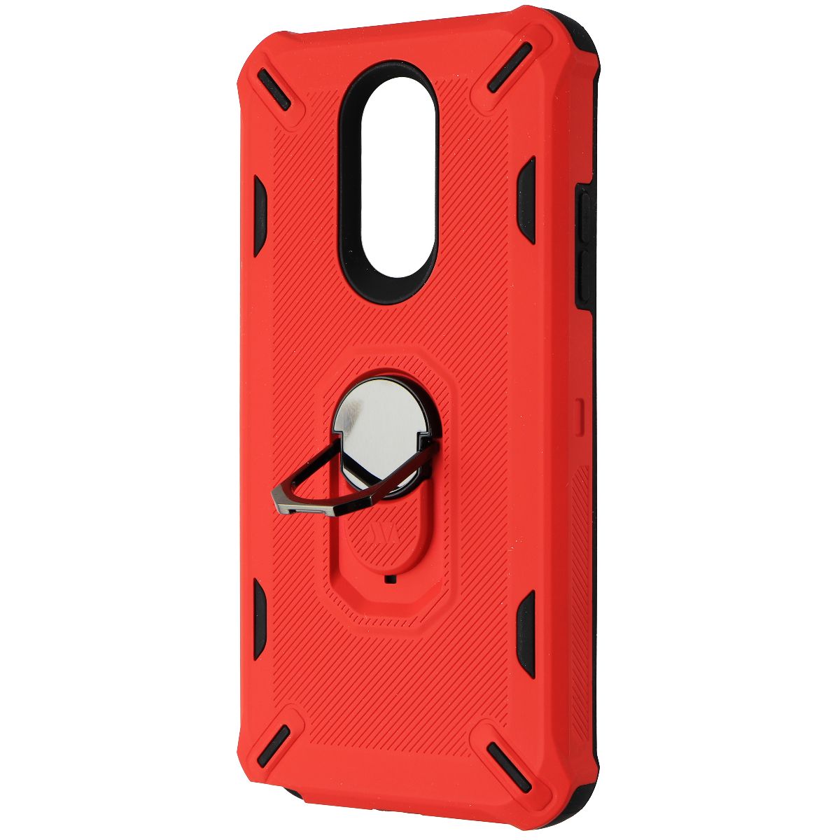 MyBat Premium Hard Case with FingerRing for LG Stylo 5 - Red/Black Cell Phone - Cases, Covers & Skins MyBat - Simple Cell Bulk Wholesale Pricing - USA Seller