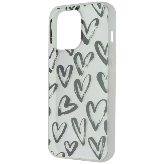 Mybat Pro Mood Series Slim Case for Apple iPhone 13 Pro - Black Hearts