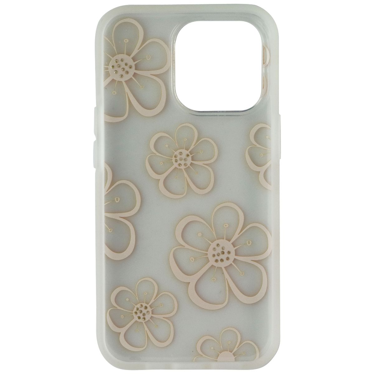 MyBat Pro Mood Series Case for Apple iPhone 13 Pro - Bling Diamond Flowers Cell Phone - Cases, Covers & Skins MyBat Pro - Simple Cell Bulk Wholesale Pricing - USA Seller