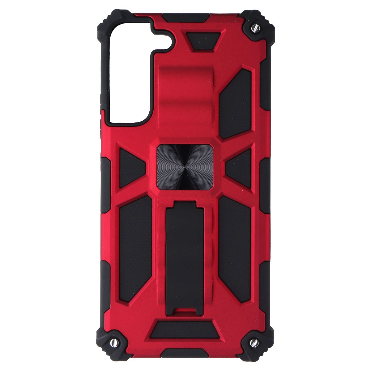 MyBat Sturdy Hybrid Kickstand Case for Samsung Galaxy S22+ (Plus) - Red / Black Cell Phone - Cases, Covers & Skins MyBat - Simple Cell Bulk Wholesale Pricing - USA Seller