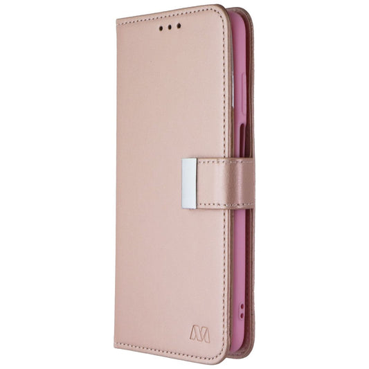 MyBat MyJacket Wallet Case for Motorola Moto G 5G (2022) - Rose Gold Pink Cell Phone - Cases, Covers & Skins MyBat - Simple Cell Bulk Wholesale Pricing - USA Seller