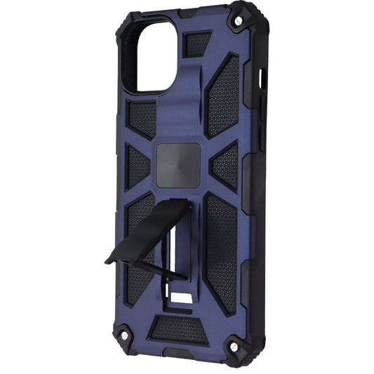 Mybat Rugged Kickstand Case for Apple iPhone 14 Plus - Blue/Black
