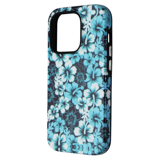 MyBat Pro Fuse Series Case for MagSafe Apple iPhone 14 Pro - Blue Hibiscus Cell Phone - Cases, Covers & Skins MyBat Pro - Simple Cell Bulk Wholesale Pricing - USA Seller