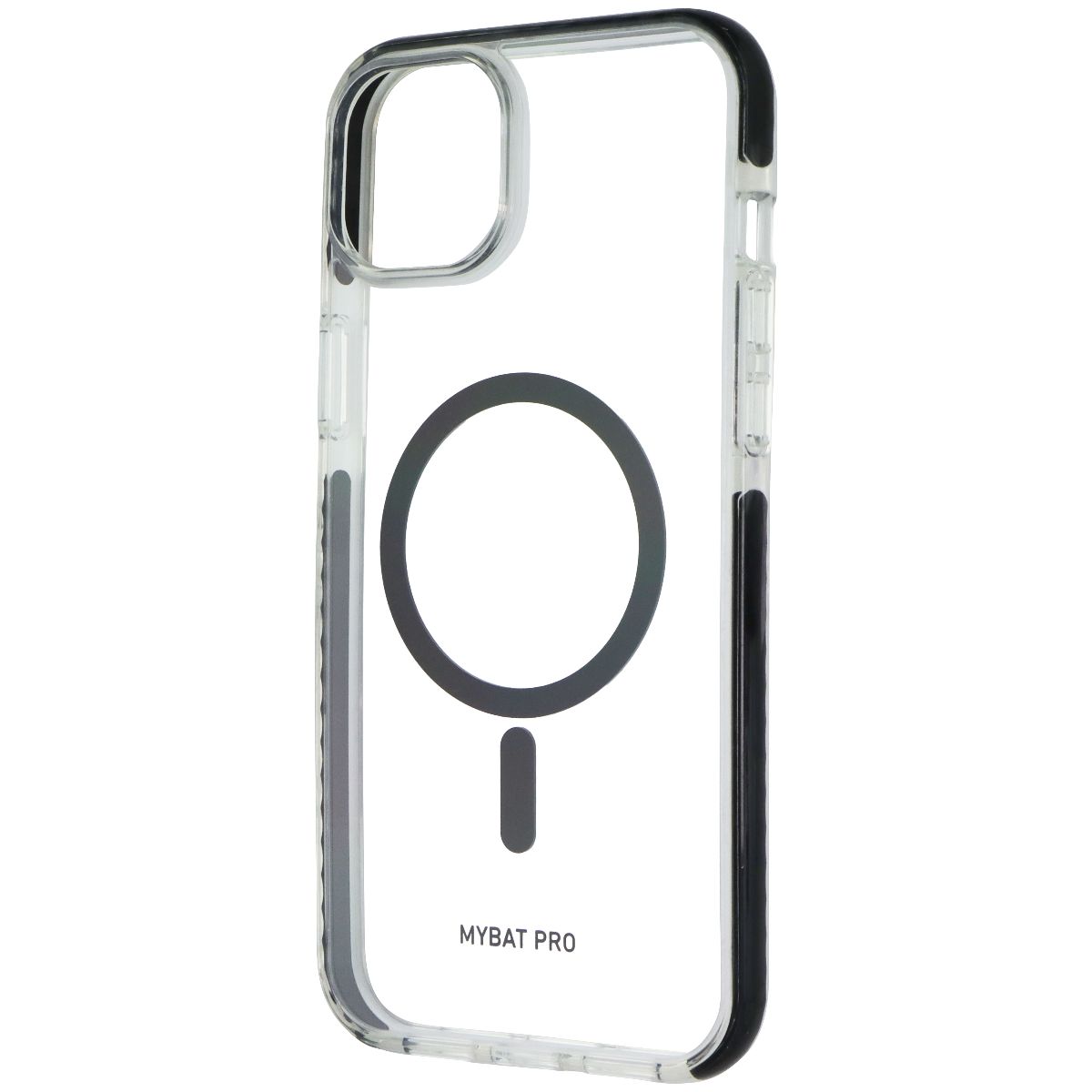 MyBat Pro Vivid Series Case for MagSafe for Apple iPhone 15 Plus - Black/Clear