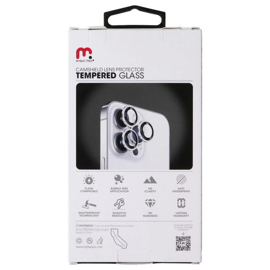MyBat Pro Camshield Lens Protector Tempered Glass for iPhone 15 Pro Max/15 Pro Cell Phone - Screen Protectors MyBat Pro - Simple Cell Bulk Wholesale Pricing - USA Seller
