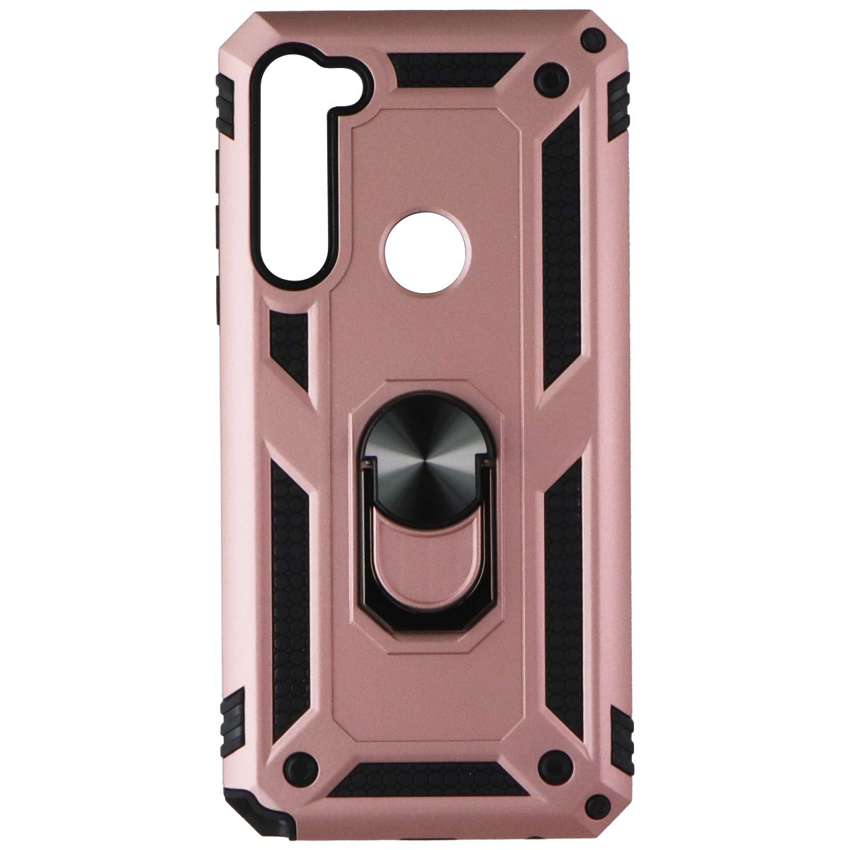 Mybat Premium Case w/ Ring Stand for Motorola Moto G Stylus - Rose Gold / Black Cell Phone - Cases, Covers & Skins MyBat - Simple Cell Bulk Wholesale Pricing - USA Seller