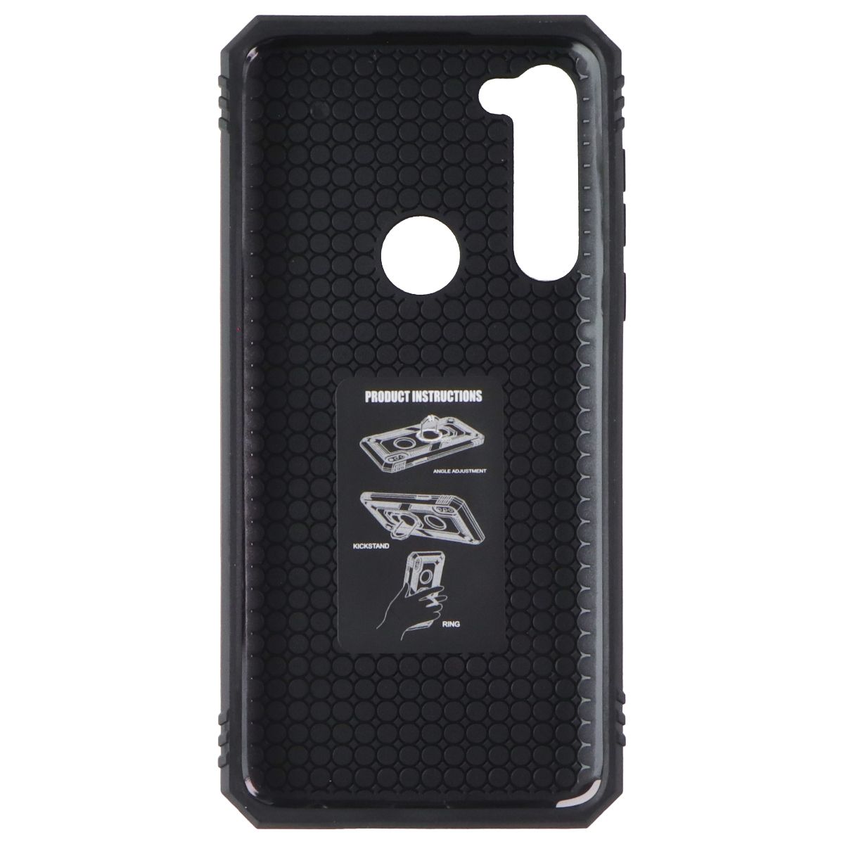 Mybat Premium Case w/ Ring Stand for Motorola Moto G Stylus - Rose Gold / Black Cell Phone - Cases, Covers & Skins MyBat - Simple Cell Bulk Wholesale Pricing - USA Seller