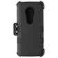 MyBat Dual Layer Case & Holster for Motorola Moto G6 Play - Matte Black Cell Phone - Cases, Covers & Skins MyBat - Simple Cell Bulk Wholesale Pricing - USA Seller