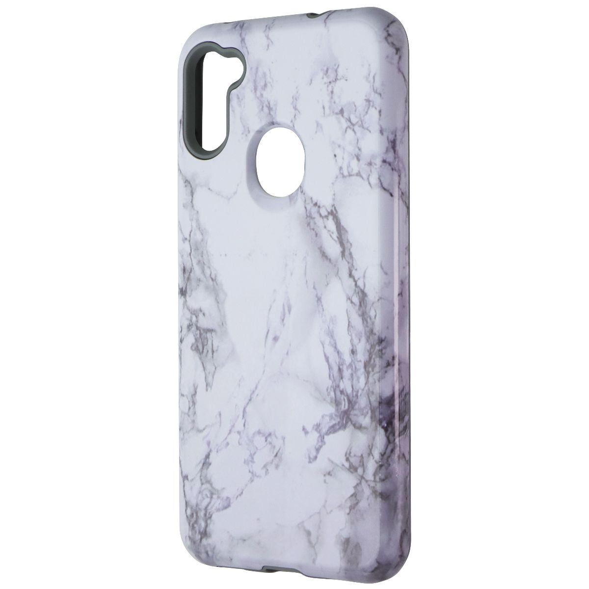 MyBat Fuse Hybrid Series Dual-Layer Case for Samsung Galaxy A11 - White Marble Cell Phone - Cases, Covers & Skins MyBat - Simple Cell Bulk Wholesale Pricing - USA Seller
