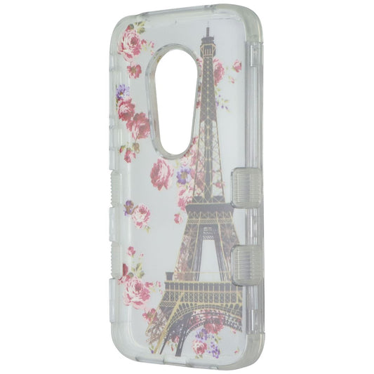 MyBat Tuff Series Case for Motorola Moto G7 Play - Paris Eiffel Tower Cell Phone - Cases, Covers & Skins MyBat - Simple Cell Bulk Wholesale Pricing - USA Seller