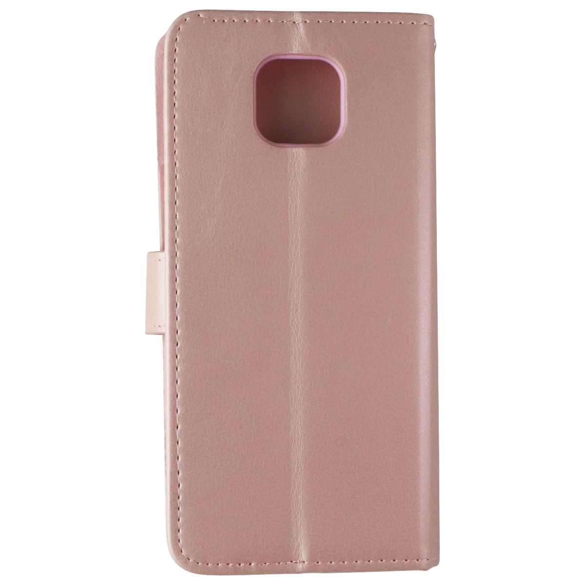 Mybat Leather Folio Case for Motorola Moto G Power (2021) - Pink Cell Phone - Cases, Covers & Skins MyBat - Simple Cell Bulk Wholesale Pricing - USA Seller
