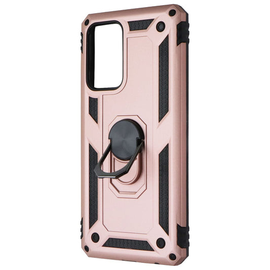 MyBat Slim Ring Stand Case for Samsung Galaxy A52 5G - Rose Gold / Black Cell Phone - Cases, Covers & Skins MyBat - Simple Cell Bulk Wholesale Pricing - USA Seller