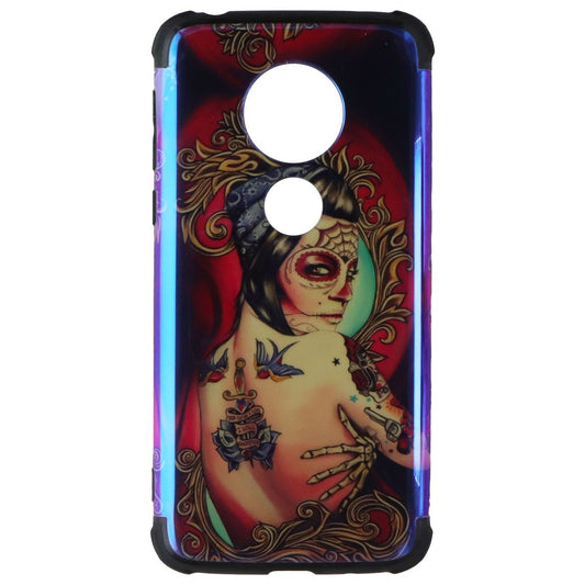 MyBat Premium Hard Case for Motorola Moto G7 Play - Tattoo Lady