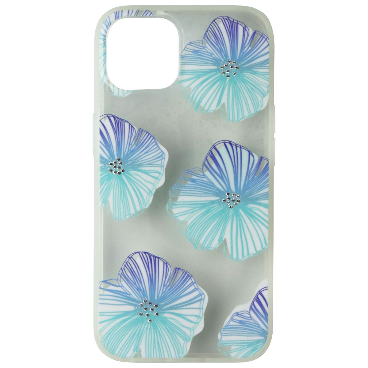 MyBat Pro Mood Series Case for Apple iPhone 13 - Diamond Flower Cell Phone - Cases, Covers & Skins MyBat Pro - Simple Cell Bulk Wholesale Pricing - USA Seller