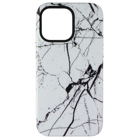 Mybat Pro Fuse Series MagSafe Case for iPhone 14 Pro Max - Cracked Marble