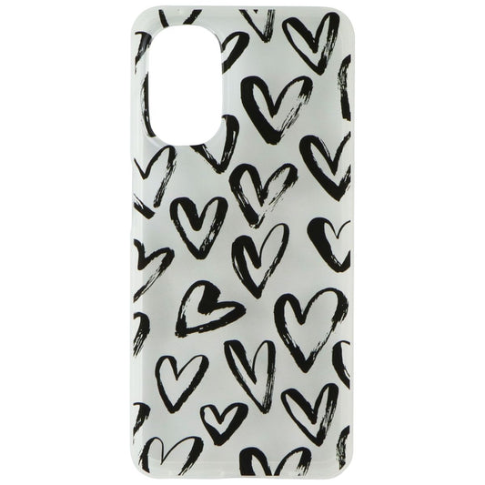 MyBat Pro Mood Series Case for Motorola Moto G 5G (2022) - Black Hearts