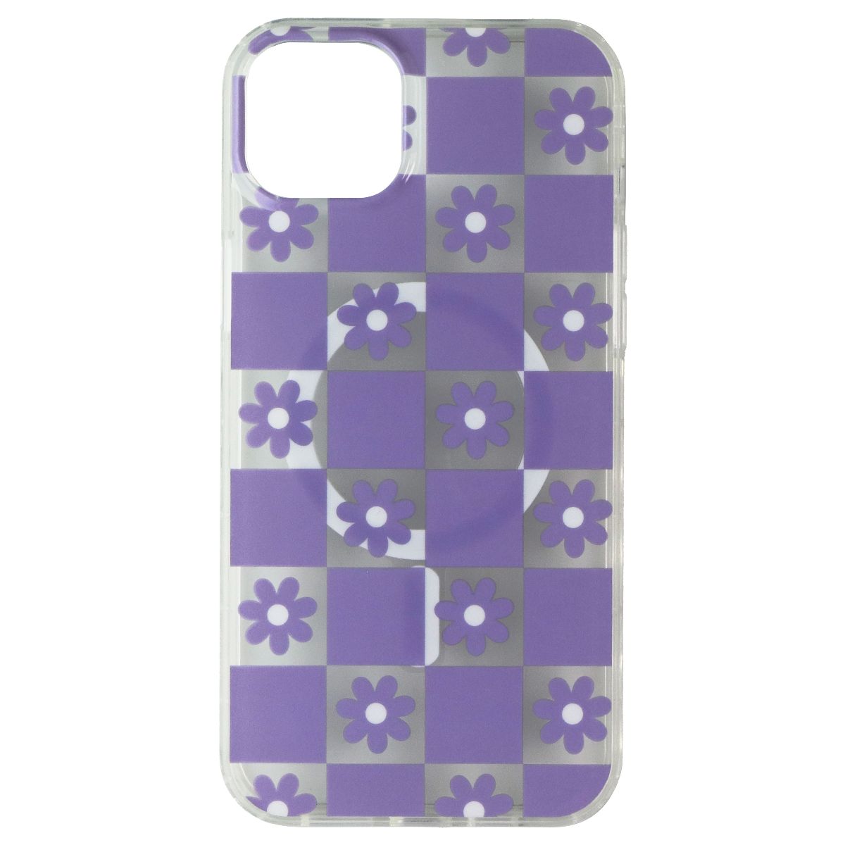MyBat Pro Mood Series Case for MagSafe for iPhone 14 Plus - Retro Purple Floral
