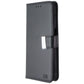 MyBat MyJacket Wallet Folio Case for Samsung Galaxy A23 (5G) - Black Leather Cell Phone - Cases, Covers & Skins MyBat - Simple Cell Bulk Wholesale Pricing - USA Seller