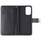 MyBat MyJacket Wallet Folio Case for Samsung Galaxy A23 (5G) - Black Leather Cell Phone - Cases, Covers & Skins MyBat - Simple Cell Bulk Wholesale Pricing - USA Seller