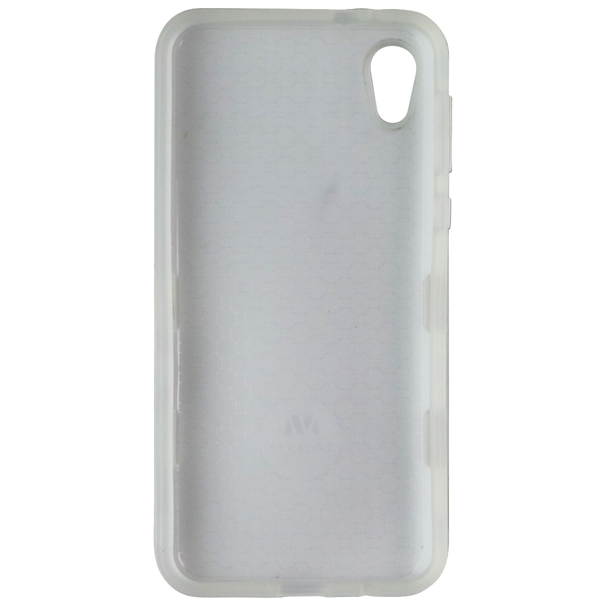 MyBat Premium Dual Layer Case for Motorola Moto E6 - Orange/Gray Marble Cell Phone - Cases, Covers & Skins MyBat - Simple Cell Bulk Wholesale Pricing - USA Seller