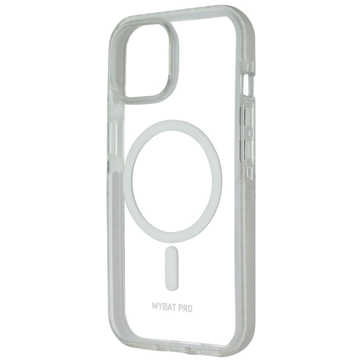 MyBat Pro Vivid Series Case for MagSafe for Apple iPhone 15 - Clear/White Cell Phone - Cases, Covers & Skins MyBat Pro - Simple Cell Bulk Wholesale Pricing - USA Seller