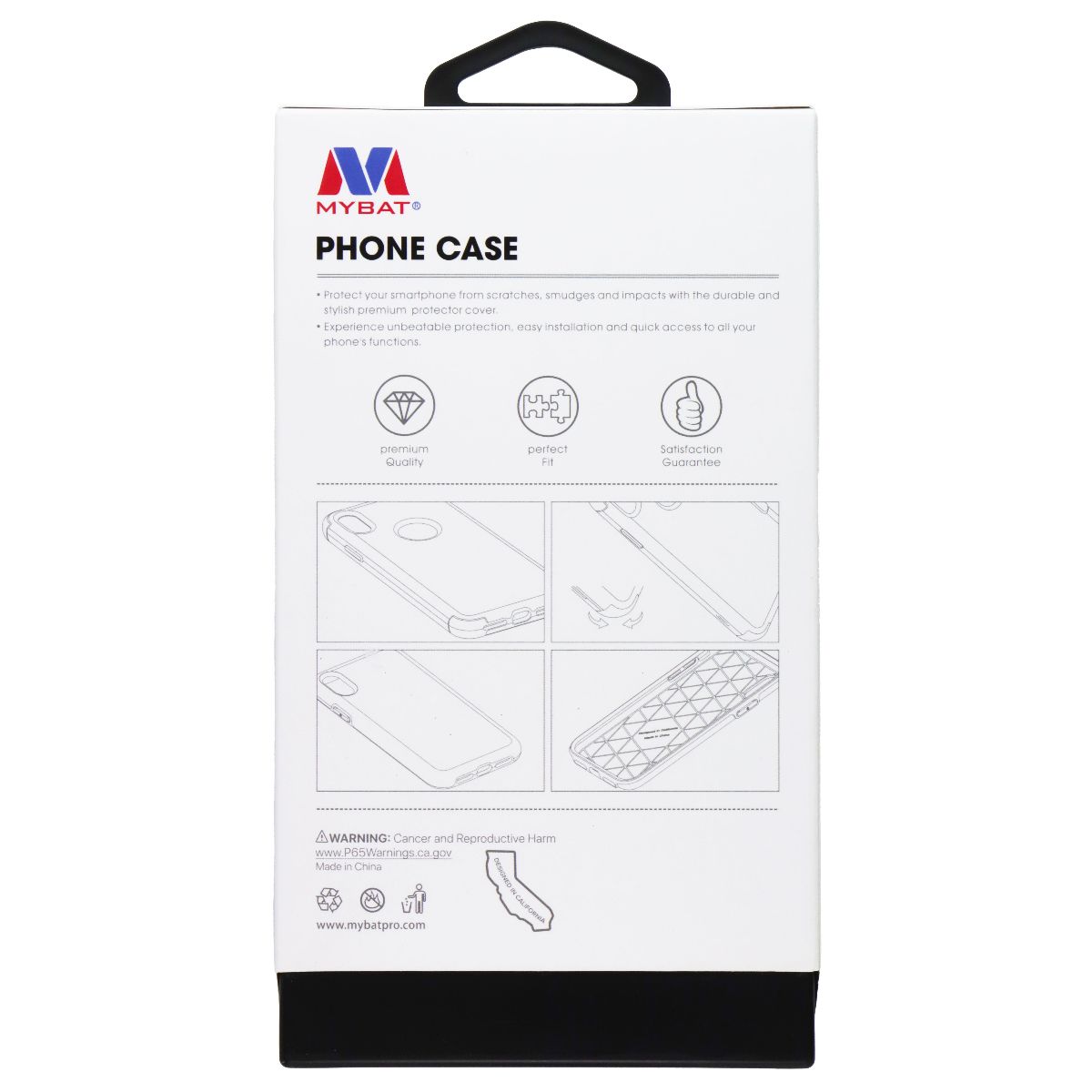 MyBat Leather Protector Case (with Lanyard) Motorola RAZR (2023) - Pink Cell Phone - Cases, Covers & Skins MyBat - Simple Cell Bulk Wholesale Pricing - USA Seller