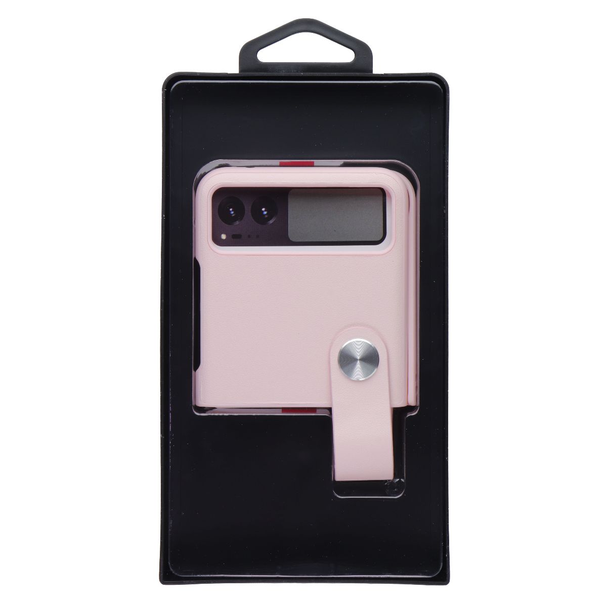 MyBat Leather Protector Case (with Lanyard) Motorola RAZR (2023) - Pink Cell Phone - Cases, Covers & Skins MyBat - Simple Cell Bulk Wholesale Pricing - USA Seller