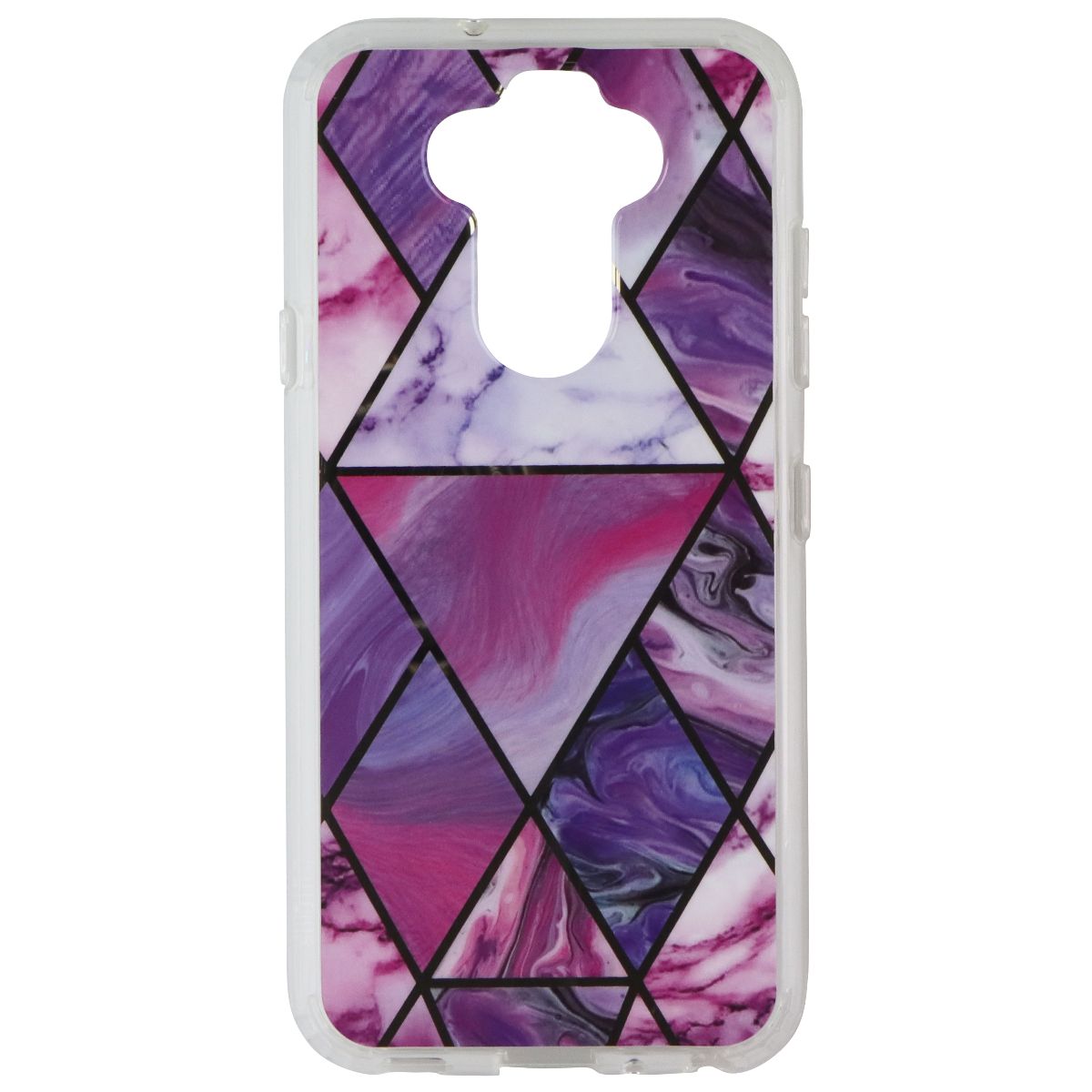 MyBat Premium Hybrid Case for LG K31 / Aristo 5 / Fortune 3 - Pink Geo Swirl Cell Phone - Cases, Covers & Skins MyBat - Simple Cell Bulk Wholesale Pricing - USA Seller