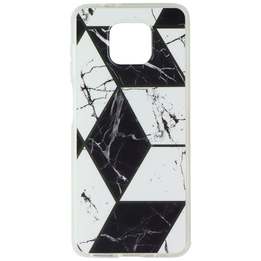 Mybat Fusion Series Case for Motorola Moto G Power (2021) - Black/White Marble Cell Phone - Cases, Covers & Skins MyBat - Simple Cell Bulk Wholesale Pricing - USA Seller