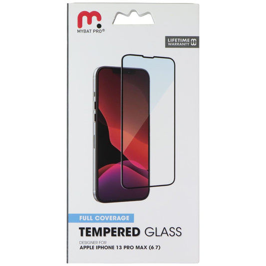 MyBat Pro Tempered Glass Screen Protector for Apple iPhone 13 Pro Max - Black