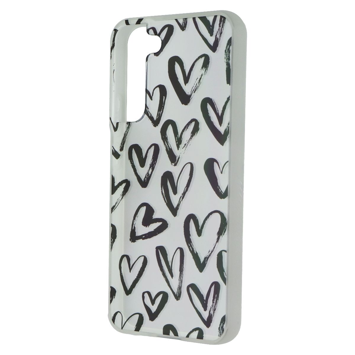 MyBat Pro Mood Series Case for Samsung Galaxy (S22+) - Black Hearts/Clear Cell Phone - Cases, Covers & Skins MyBat Pro - Simple Cell Bulk Wholesale Pricing - USA Seller