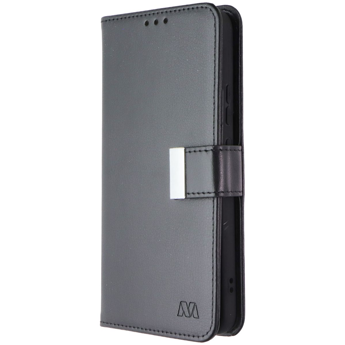 MyBat MyJacket Wallet Case for Samsung Galaxy (S22+) - Black Leather