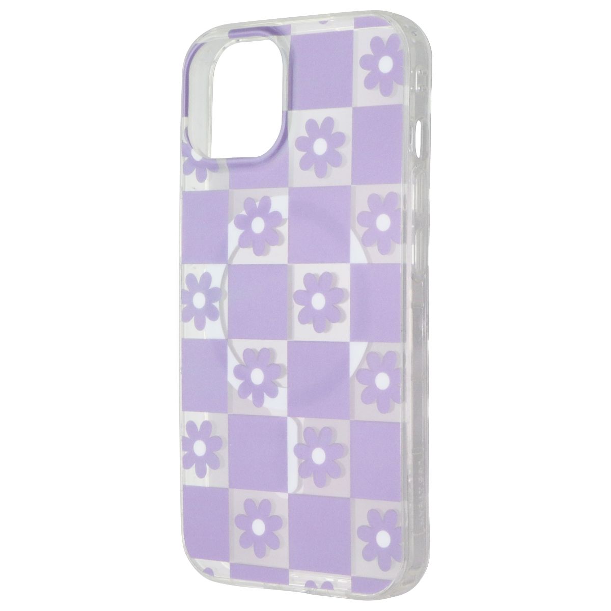 Mybat Pro Mood Series Case for MagSafe for Apple iPhone 14 - Retro Purple Floral Cell Phone - Cases, Covers & Skins MyBat Pro - Simple Cell Bulk Wholesale Pricing - USA Seller