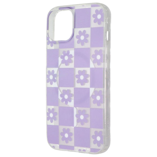 Mybat Pro Mood Series Case for MagSafe for Apple iPhone 14 - Retro Purple Floral
