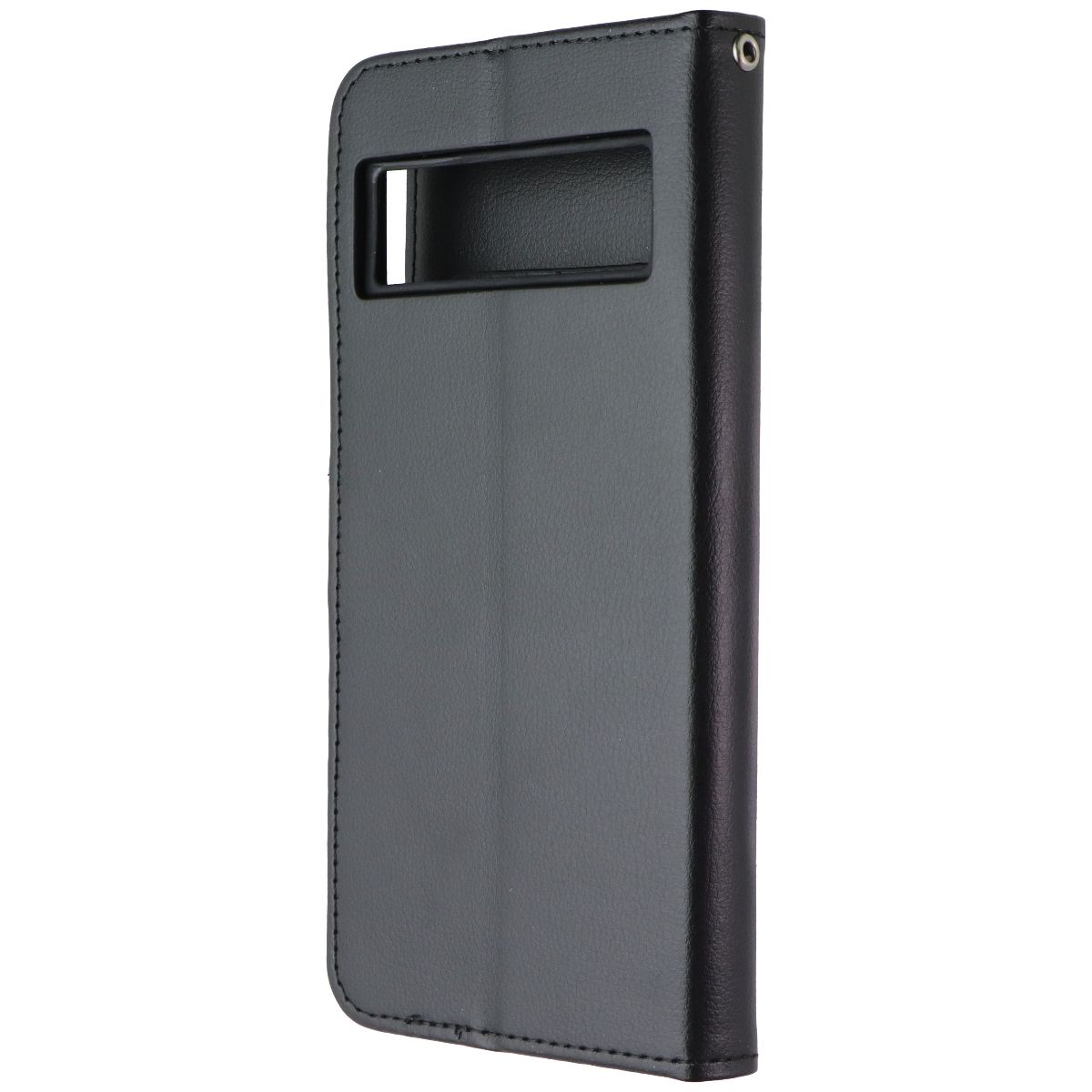 MyBat MyJacket Wallet Series Case for Google Pixel 7 Pro - Black Leather Cell Phone - Cases, Covers & Skins MyBat - Simple Cell Bulk Wholesale Pricing - USA Seller