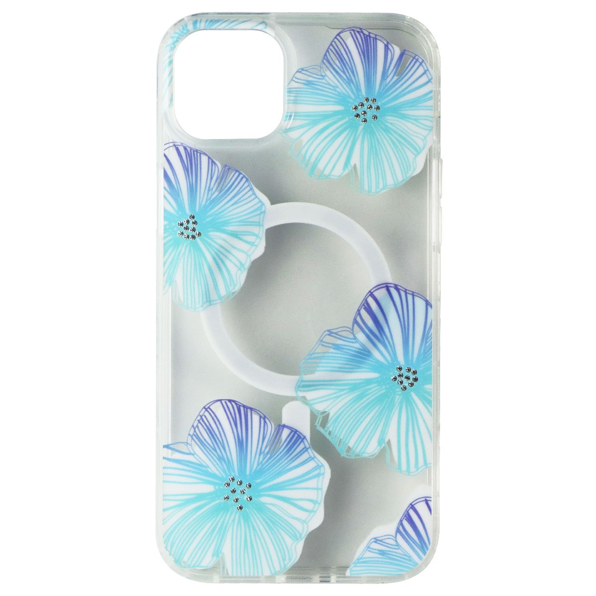 MyBat Pro Mood Series Case for MagSafe for Apple iPhone 15 Plus - Blue Seashell