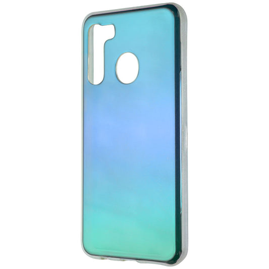 MyBat Premium Case for Samsung Galaxy A21 - Blue Sparkle Cell Phone - Cases, Covers & Skins MyBat - Simple Cell Bulk Wholesale Pricing - USA Seller