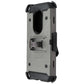 MyBat 3-in-1 Kinetic Hybrid Case for Motorola Moto G7 Power - Gray/Black Cell Phone - Cases, Covers & Skins MyBat - Simple Cell Bulk Wholesale Pricing - USA Seller