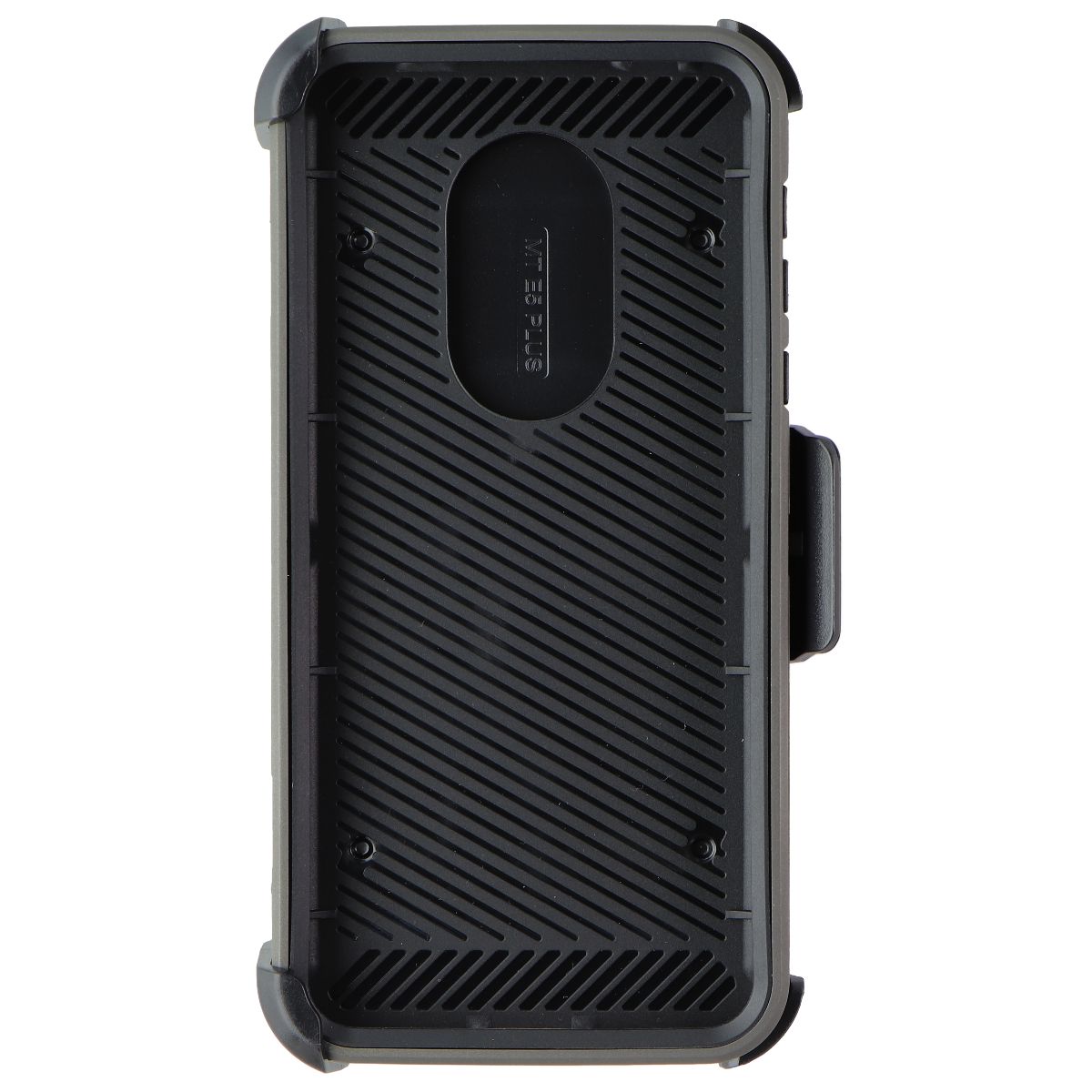 MyBat 3-in-1 Kinetic Hybrid Case for Motorola Moto G7 Power - Gray/Black Cell Phone - Cases, Covers & Skins MyBat - Simple Cell Bulk Wholesale Pricing - USA Seller