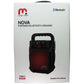 MyBat Pro Nova Series Portable Bluetooth LED Speaker - Black / Red (RSKUSU011R) Cell Phone - Audio Docks & Speakers MyBat Pro - Simple Cell Bulk Wholesale Pricing - USA Seller