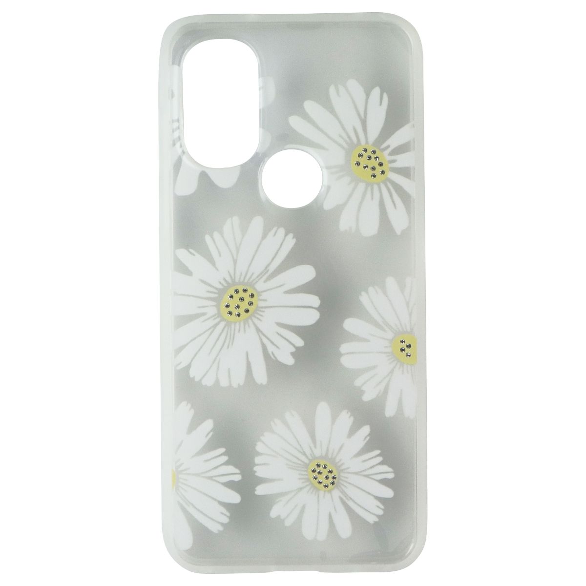 MyBat Pro Mood Series Case for Motorola Moto G Power (2022) - Daisy/Clear Cell Phone - Cases, Covers & Skins MyBat Pro - Simple Cell Bulk Wholesale Pricing - USA Seller